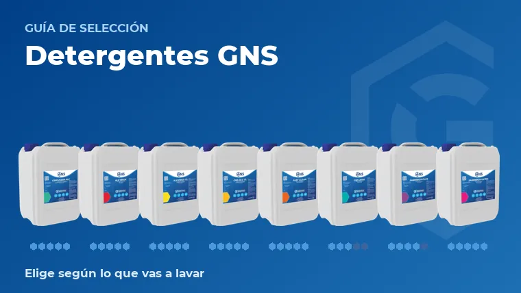 Los 8 detergentes GNS